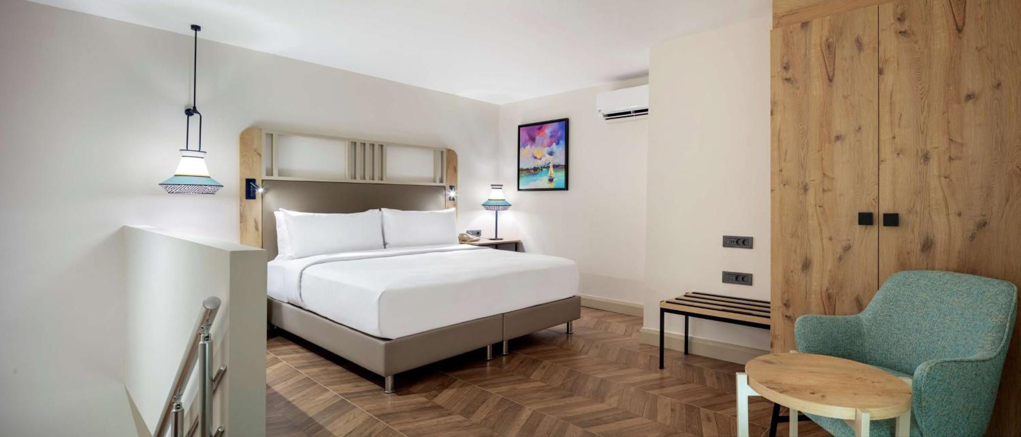 Duplex Kamer met Kingsize Bed