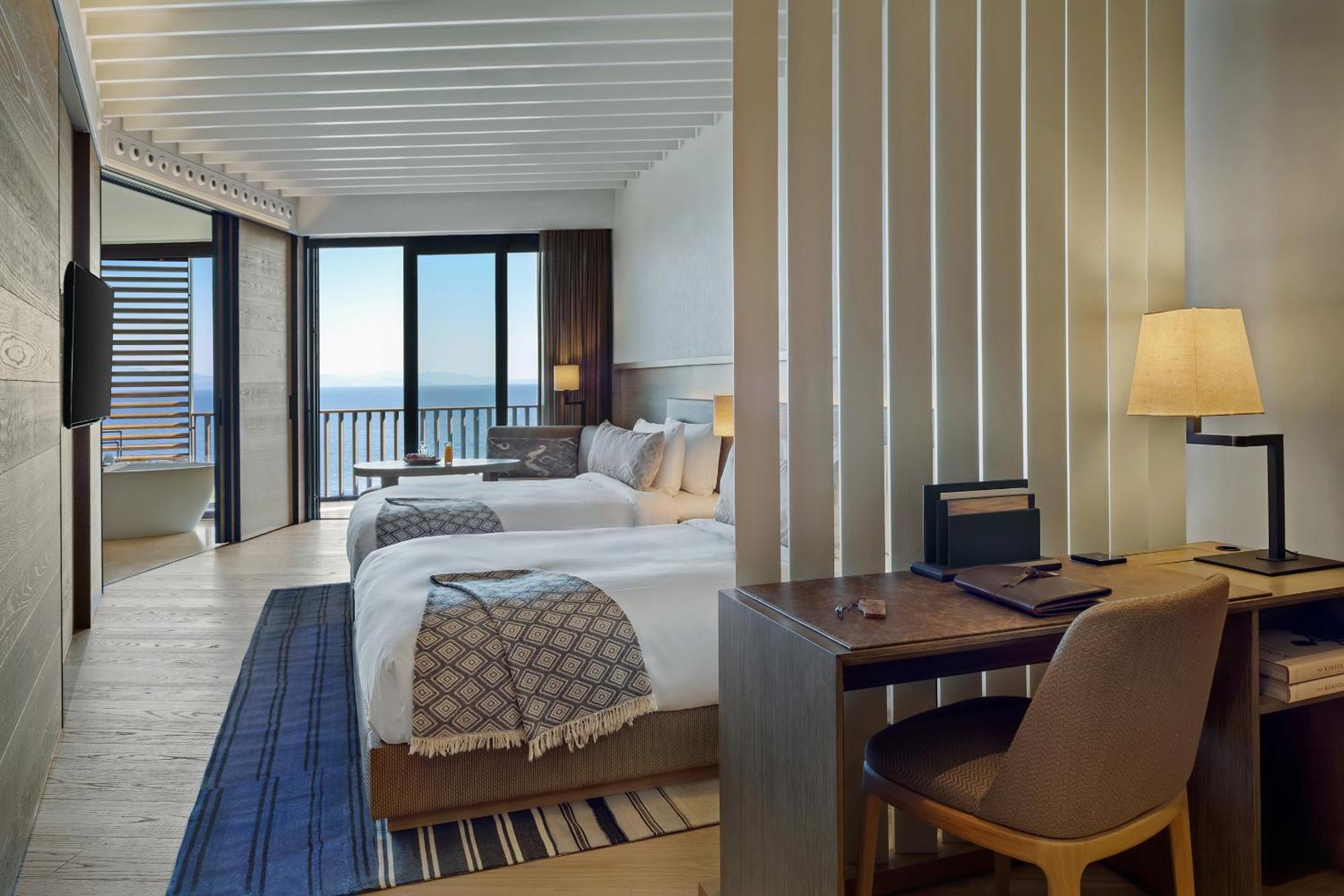 Deluxe İki Yataklı Oda - Deniz Manzaralı