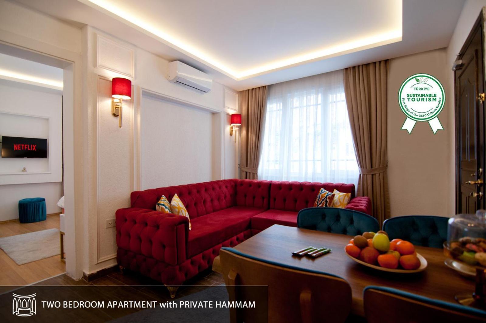 Two Bedroom Apartment Private Hammam