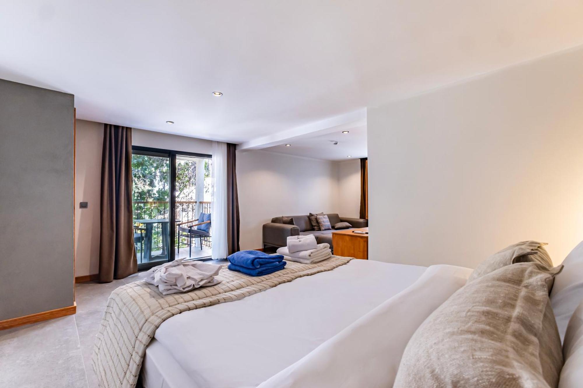 Suite med udsigt til haven