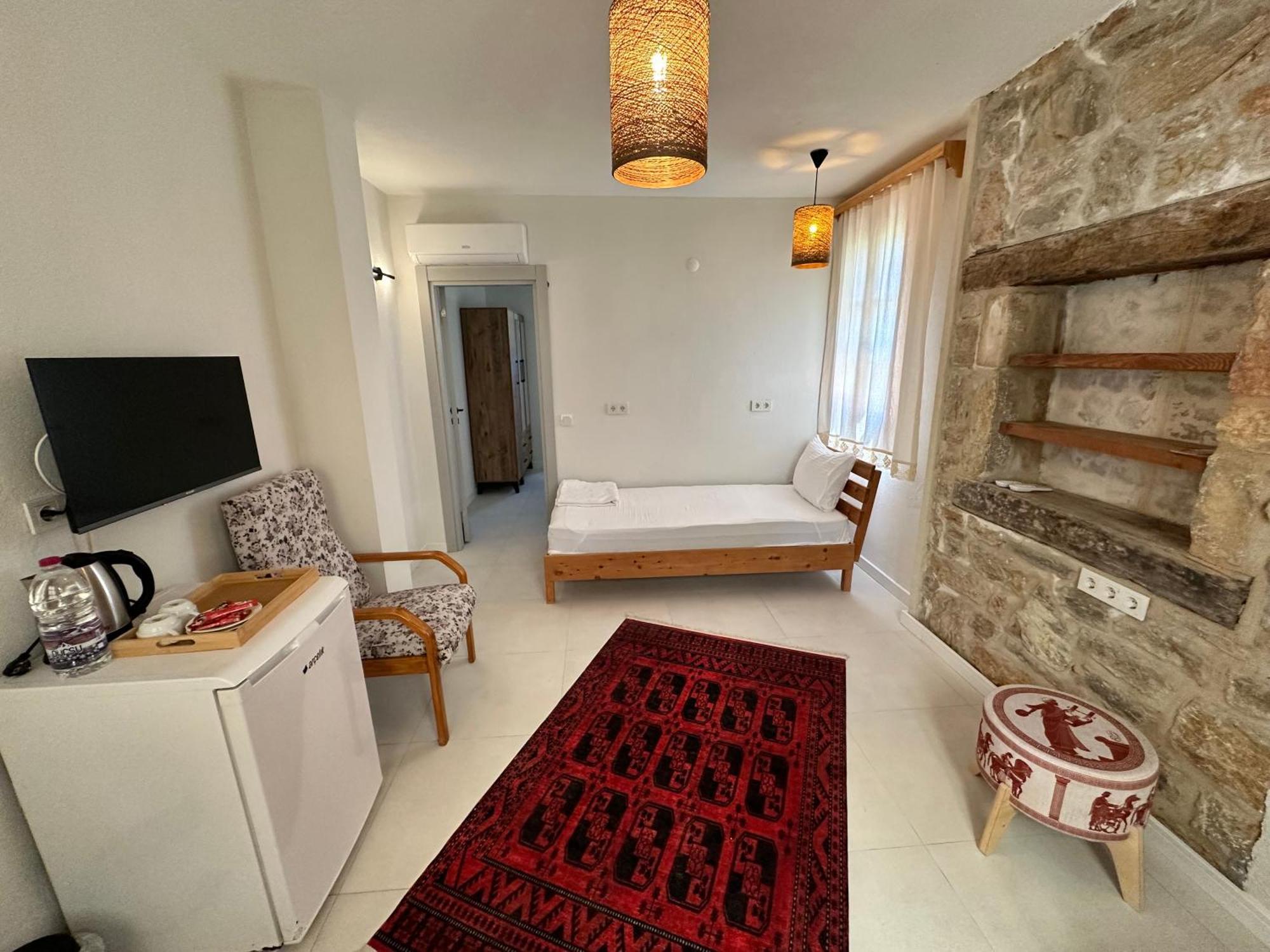 Dreibettzimmer mit Terrasse