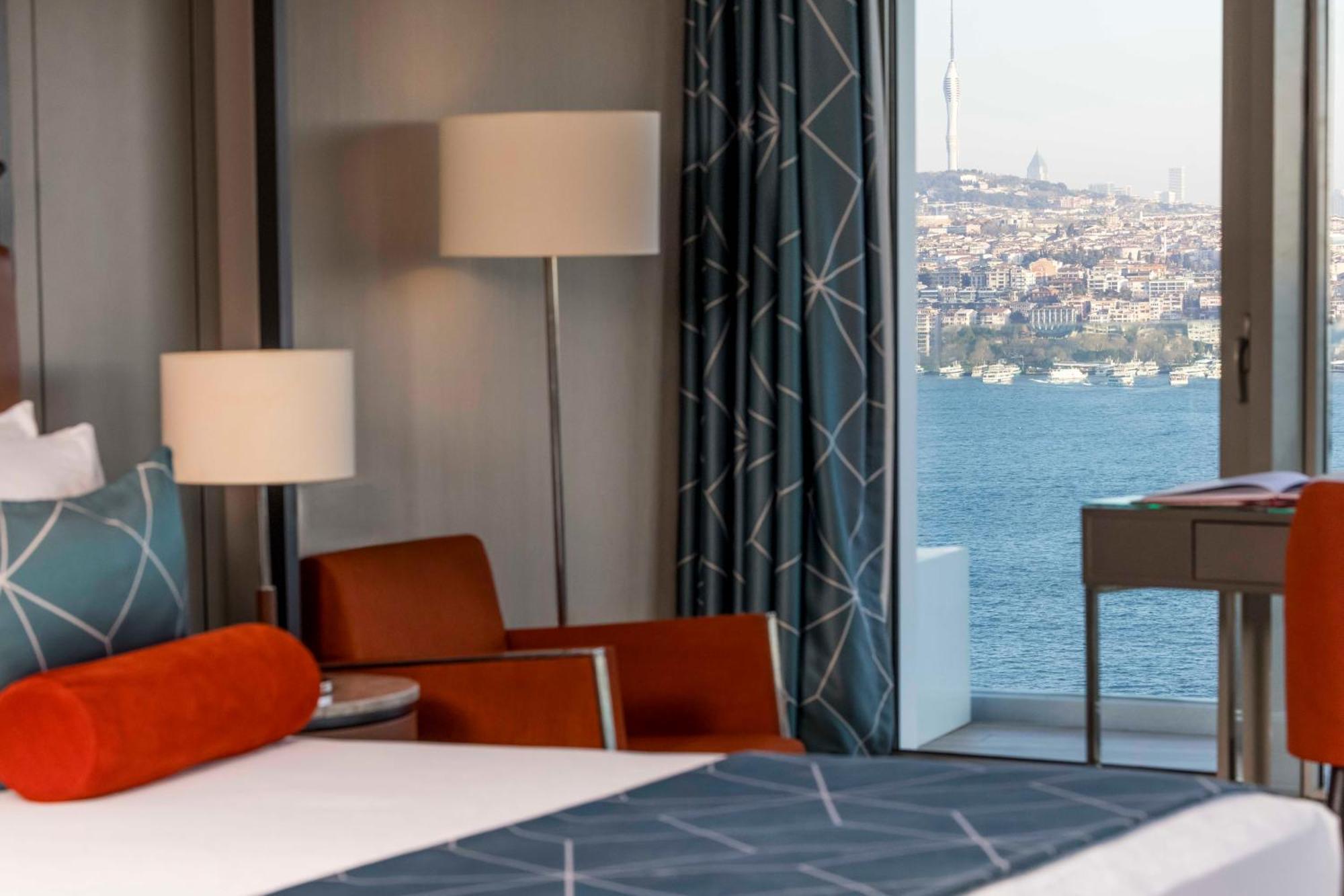 Habitación con vistas al Bósforo, balcón y bañera de hidromasaje - 1 cama extragrande