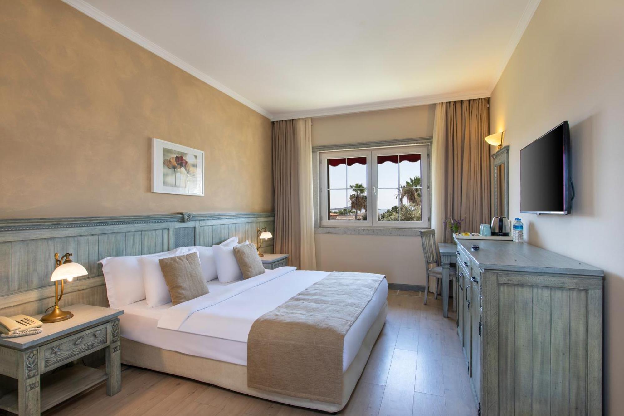 Deluxe Çift Kişilik veya İki Yataklı Oda - Bahçe Manzaralı