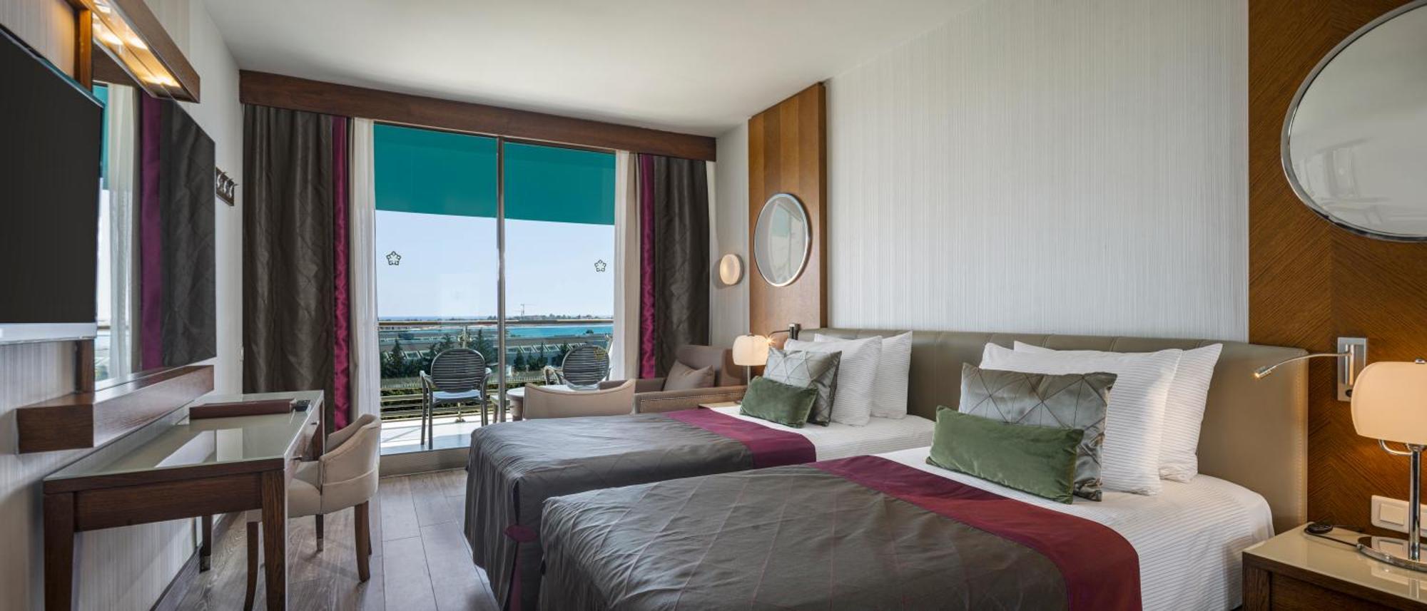 Chambre Double ou Lits Jumeaux - Vue sur Mer