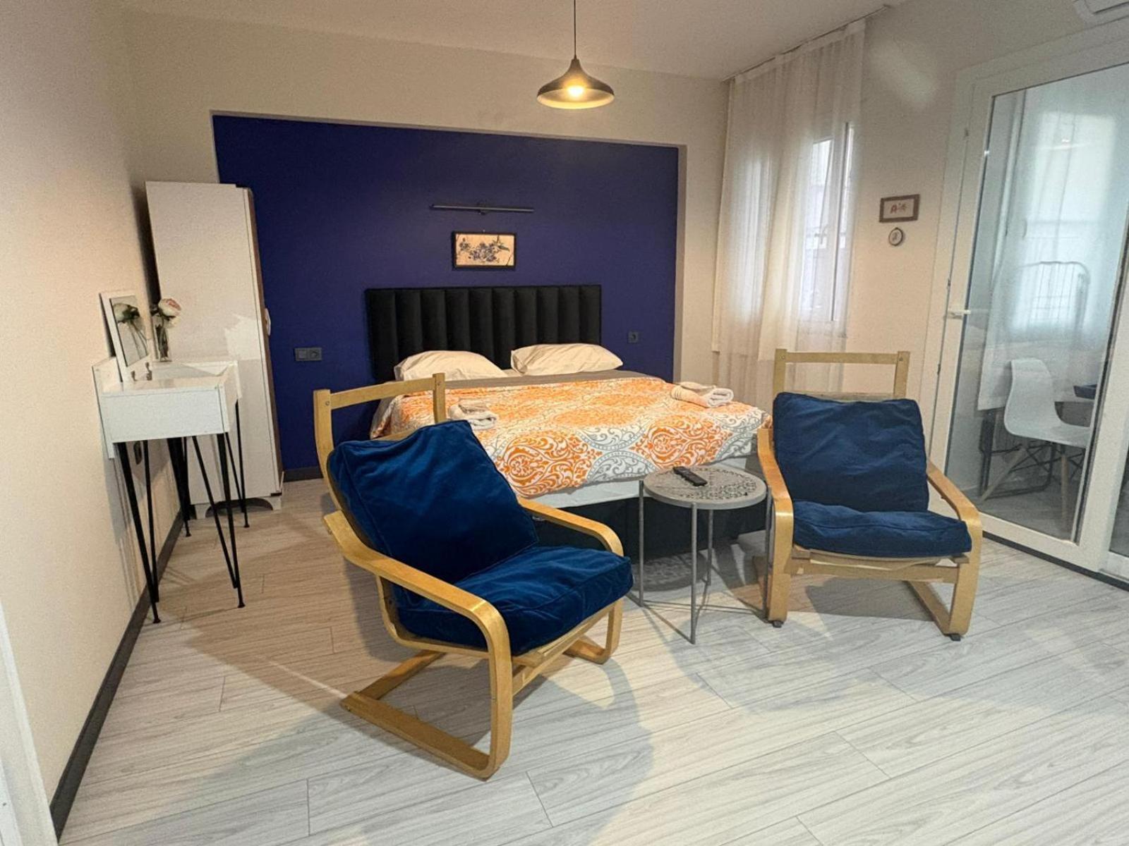 Studio with Balcony