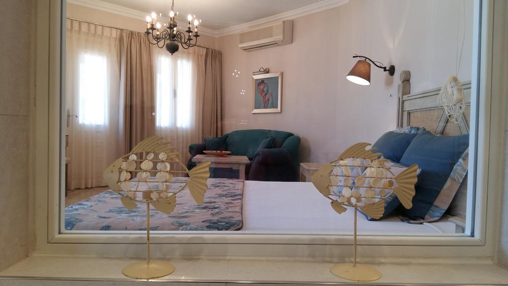 Deluxe tweepersoonskamer met balkon en uitzicht op zee