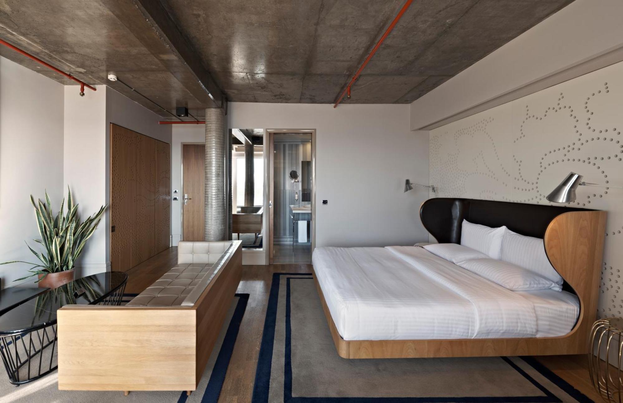 Alojamiento Panorámico con cama extragrande y terraza