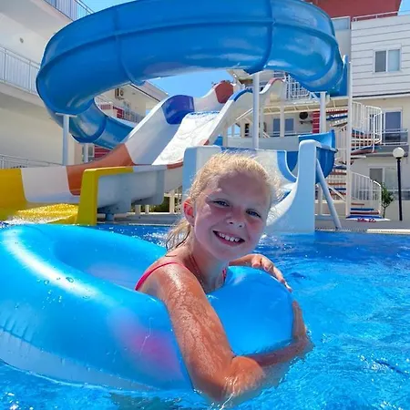 Antalya Belek 1 Nirvana Club First Floor Two Bedrooms Pool View With Water Slide Close To Center-3