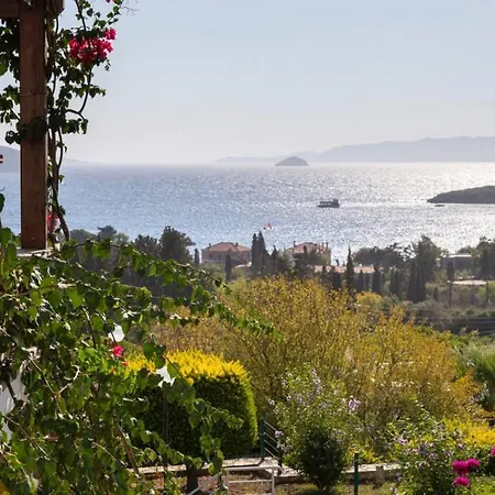 House With Sea View And Shared Pool In Bodrum-2