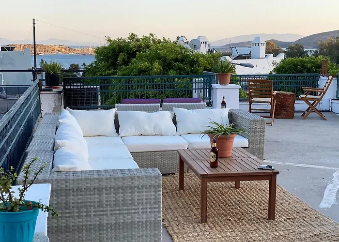 Huisdiervriedelijke Cozy Studio House With Shared Terrace Near Sea In The Heart Of Bodrum Gümbet