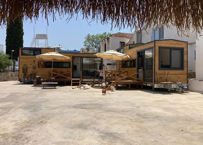 Private Robinson Tiny House Park Villa Bodrum
