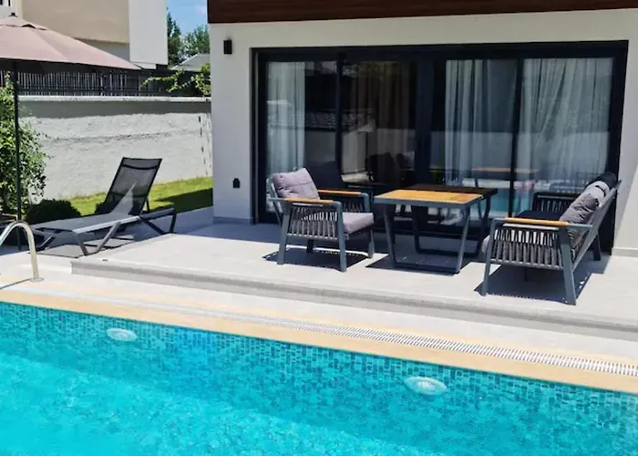 Room In Villa - Cheerfull Brand New 4 Bedrooms Villa With Pool Fethiye