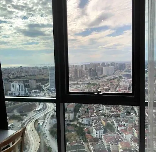 39 Floor Atasehir Ultralux 1 Bedroom Apartment Istambul