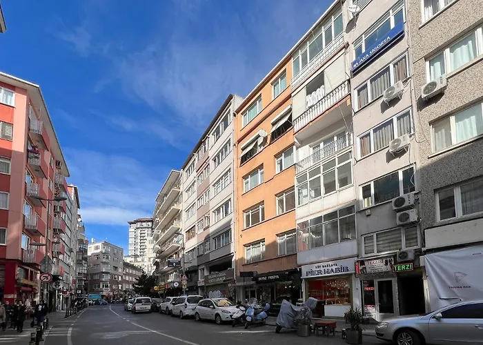 2023 Decoration, New Electonics, 50Mbps Internet, Modern, Studio, 18M2, Best Location, 300 M To Bosphorus Istambul