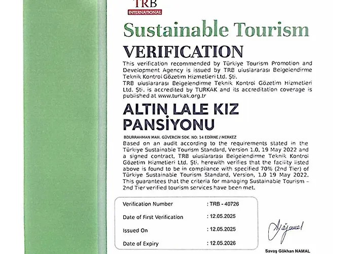 Hotel Altin Lale Edirne