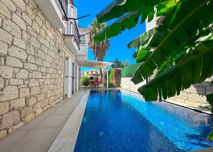 Evalacati-Villa Palma-Central Villa With Private Pool And Garden Çeşme
